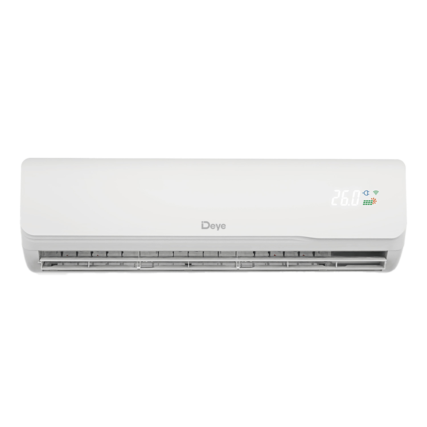 DEYE DWGA21-ACDCBLW-12KR2(EU) 3,5 kW AC/DC (On/Off Grid) solární klimatizace DC invertor R32 mono split nástěnný typ vnitřní+venkovní chlazení a vytápění